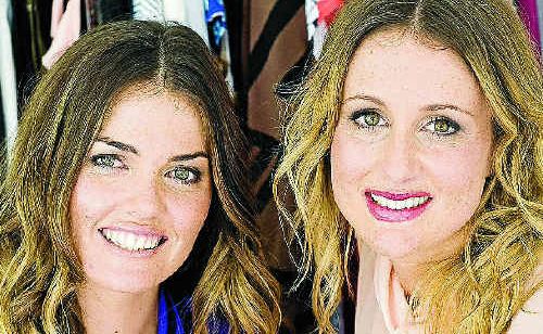 The Village Market organisers Marissa Bowden and Sarah Schoeller.